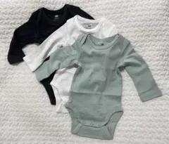 【新品未使用】H&M ベビー肌着 3枚セット