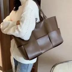 スモール アルコ 風 レザー（合皮）トートバッグ