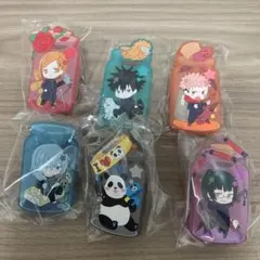 呪術廻戦　ラバークリップ　6個セット