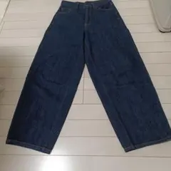 GUコクーンシルエットジーンズ