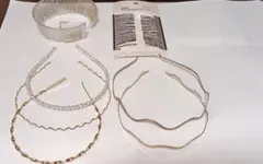 コーム付きカチューシャとカチューシャ5組セット