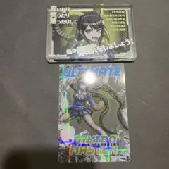 ダンガンロンパ 茶柱転子 アクリルブロック コレクションカード ダイソー