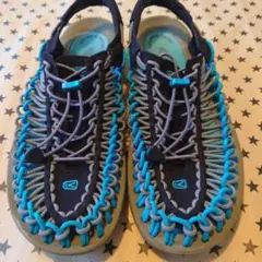 美品/希少】KEEN UNEEK ユニーク レインボー 24cm タイダイ柄 - メルカリ