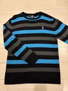 古着美品C1RCAボーダー柄セーター サイズL