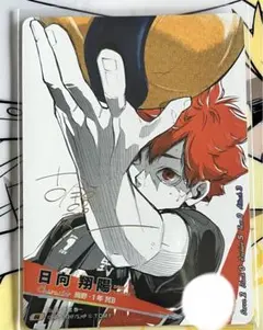 ハイキュー バボカ 日向翔陽 シリアル 極 サイン入り