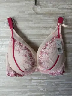 E75」トリンプ チャーミングラマー スリムラインDeepV ローズ ブラジャー
