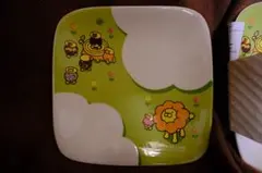 ポンデライオンの皿（新品・２枚）　ミスタードーナツ