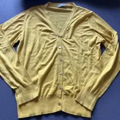 martinique JOHN SMEDLEY イエロー カーディガンのサムネイル