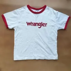 Wrangler ラングラー 半袖 Tシャツ ホワイト×レッド Lのサムネイル