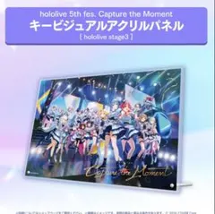 【新品未開封】ホロライブ5th fes アクリルパネル　ステージ3