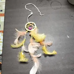 花飾り付きドリームキャッチャー