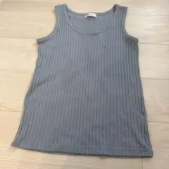 vandash リブタンクトップ ブルーグレーのサムネイル