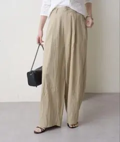 omekashi ドロストカーブパンツ