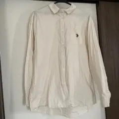 U.S. POLO ASSN. アイボリー長袖シャツ