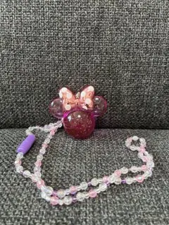 ディズニー ミニーマウス 光るペンダントのサムネイル