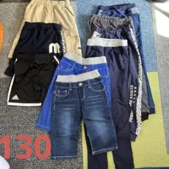 130cmズボンセット　長短いろいろ