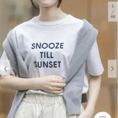FORK&SPOON　フロッキーロゴショートスリーブTシャツのサムネイル