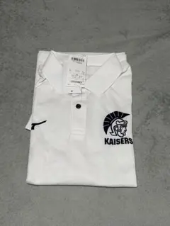 Mizuno 関西大学　KAISERS ポロシャツ XL ホワイト