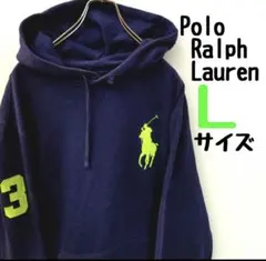 Polo Ralph Lauren ネイビー パーカー L
