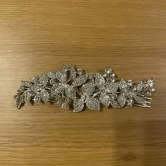 ボンネ リーフ ビジュー ヘッドアクセサリー ヘッドドレス ブライダル 結婚式