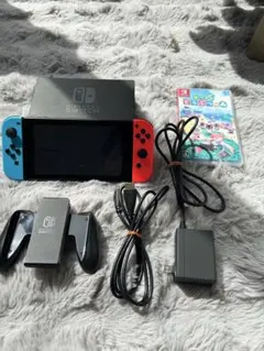 Nintendo Switch ネオンブルー/レッド　+ あつまれどうぶつの森