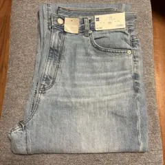 未使用品　GU ハイライズストレートジーンズ+EC XXL