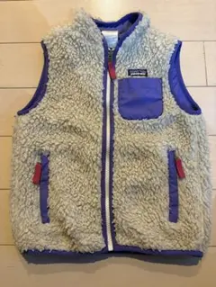 patagonia キッズ　フリースベスト 5T