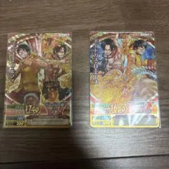 ワンピース ワンピーベリーマッチ ポートガス D エース 十字架 5枚