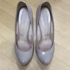 スタニングルアー☆エナメルパンプス ピンクベージュのサムネイル