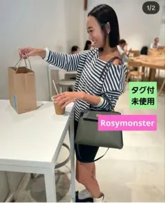 ロージーモンスター リボンエンブロイダリーチュニックボーダー - メルカリ