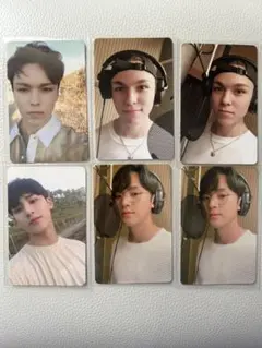 SEVENTEEN バーノン・ミンギュ トレカ6枚セット