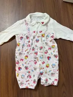 ミニー柄ツーウェイ・ドレスオール