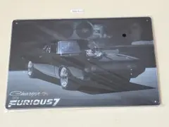 ワイルドスピード 1970 Charger R/T ブリキ看板