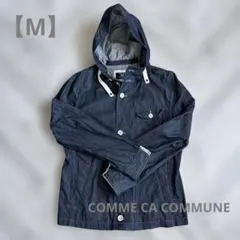 中美品✨COMME CA COMMUNE ネイビー デニムジャケット 【M】のサムネイル