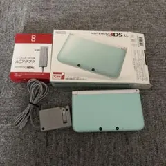 ニンテンドー3DS LL 本体　充電器セット　ミント　ホワイト