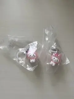 ゆるっとめじるしアクセサリー サンリオ マイメロディ ×2