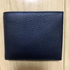 美品　シーバイシーラボ　二つ折り財布　BOX型　ネイビー