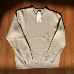 ウォッシャブルミラノリブクルーネックセーター s