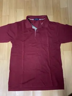 BURBERRY バーガンディ ポロシャツ