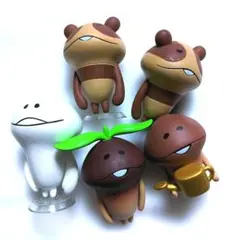 なめこ栽培キット　開封済　フィギュア　5個　なめこ　入手困難