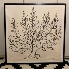 【IDEE】アンリ・マティス 低木 ブラックフレーム ポスター 定番品】 アンリ・マティス 「低木」ブラックフレーム｜ポスター