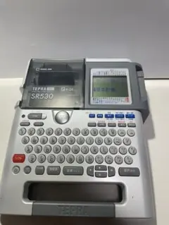 TEPRA SR530 ラベルプリンター ACアダプター付き - メルカリ
