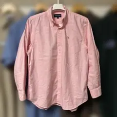 ラルフローレン・BD・長袖シャツ・オックスフォードシャツ・ピンク・M相当