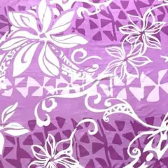 ◆ロングパレオ◆タヒチアンダンス　フラダンス　ティアレ　ピンク