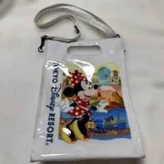 東京ディズニーリゾート お買い物袋ショッパー柄 トートバッグ 2way