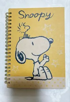 スヌーピー リングノート 平成レトロ メモ帳 ノート PEANUTS