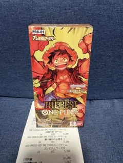 ワンピースカード THE BEST ボックス テープカットのサムネイル