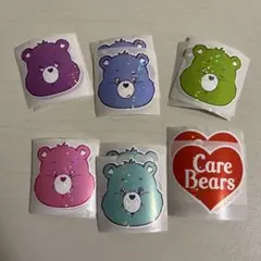 ケアベア グリッターシール 12枚セット