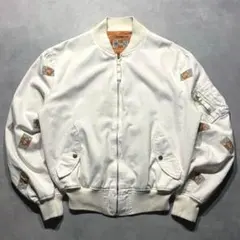 希少” 90’s “Karl Helmut” denim MA-1 金子功 期