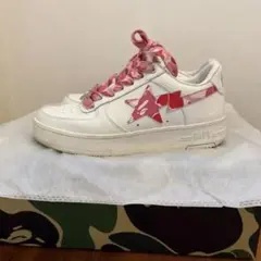 デ*5様 A BATHING APE BAPE STA ピンクカモ スニーカーのサムネイル